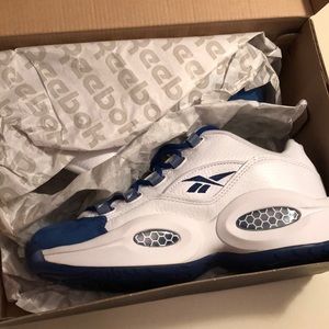 Allen Iverson low Reebok question shoes